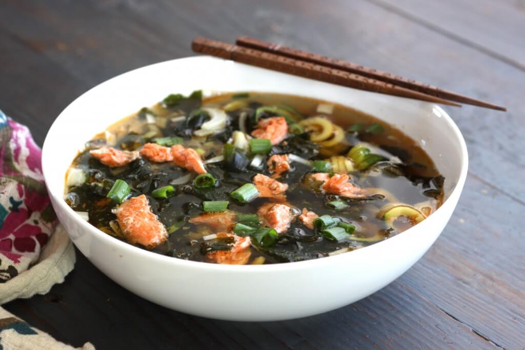 Salmon Head Soup Up and Alive