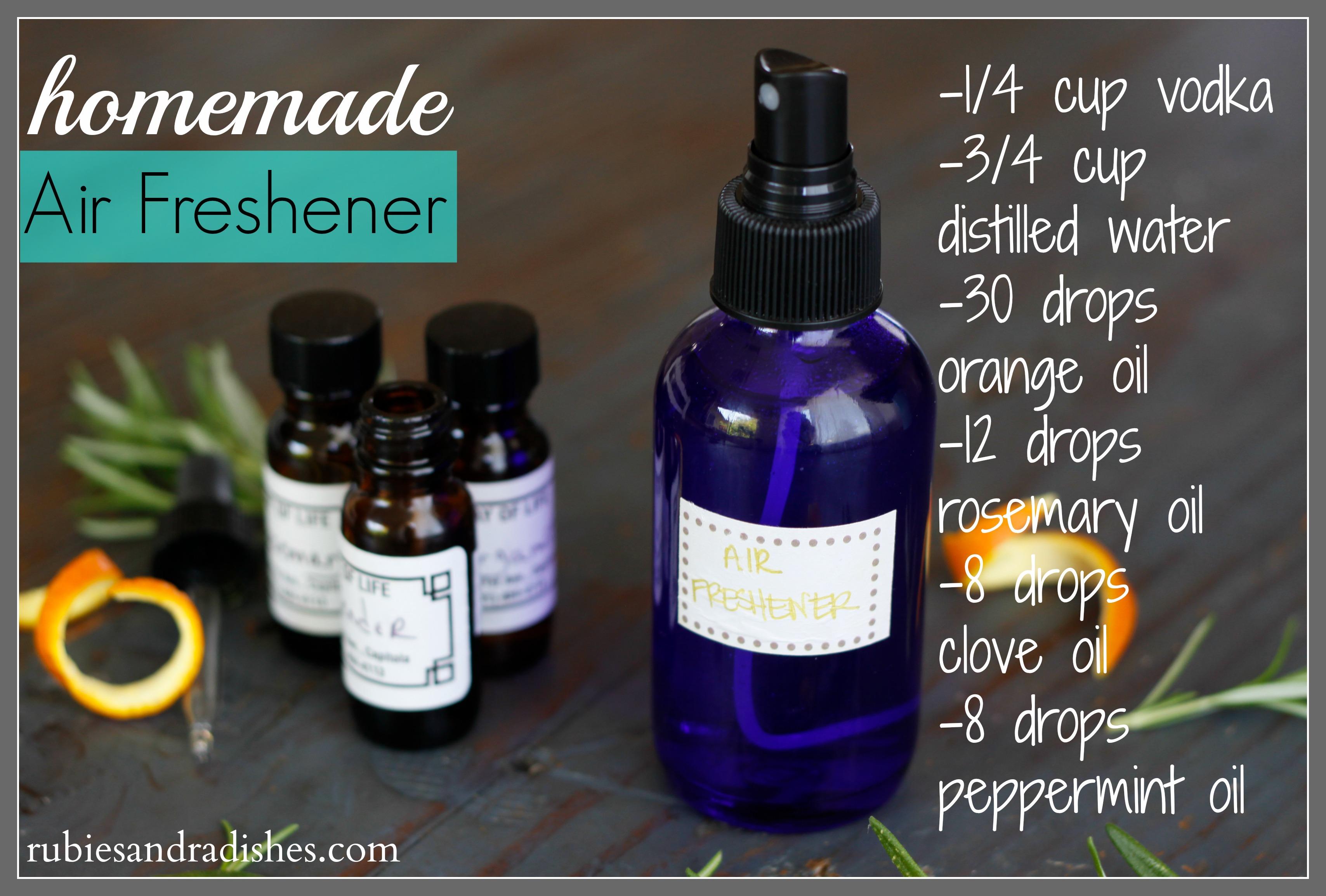 How to Make Homemade Air Freshener Up and Alive
