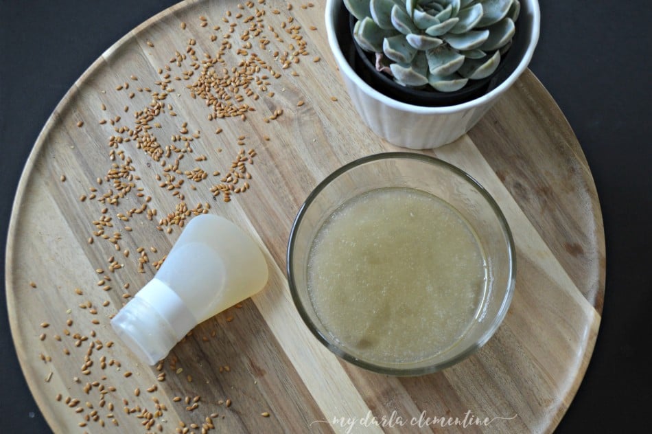 Do It Yourself: Homemade Natural Hair Gel with Flaxseeds 
