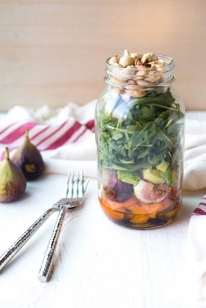APRICOT AND FIG BREAKFAST SALAD