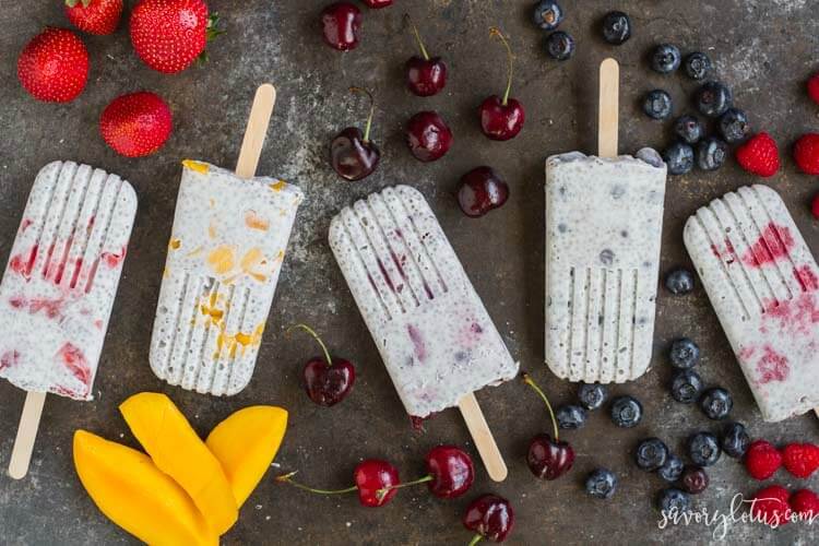 CHIA PUDDING POPSICLES