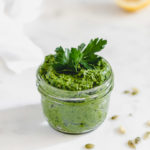 Dairy-Free Kale Pumpkin Seed Pesto