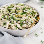 Dill pickle chicken salad