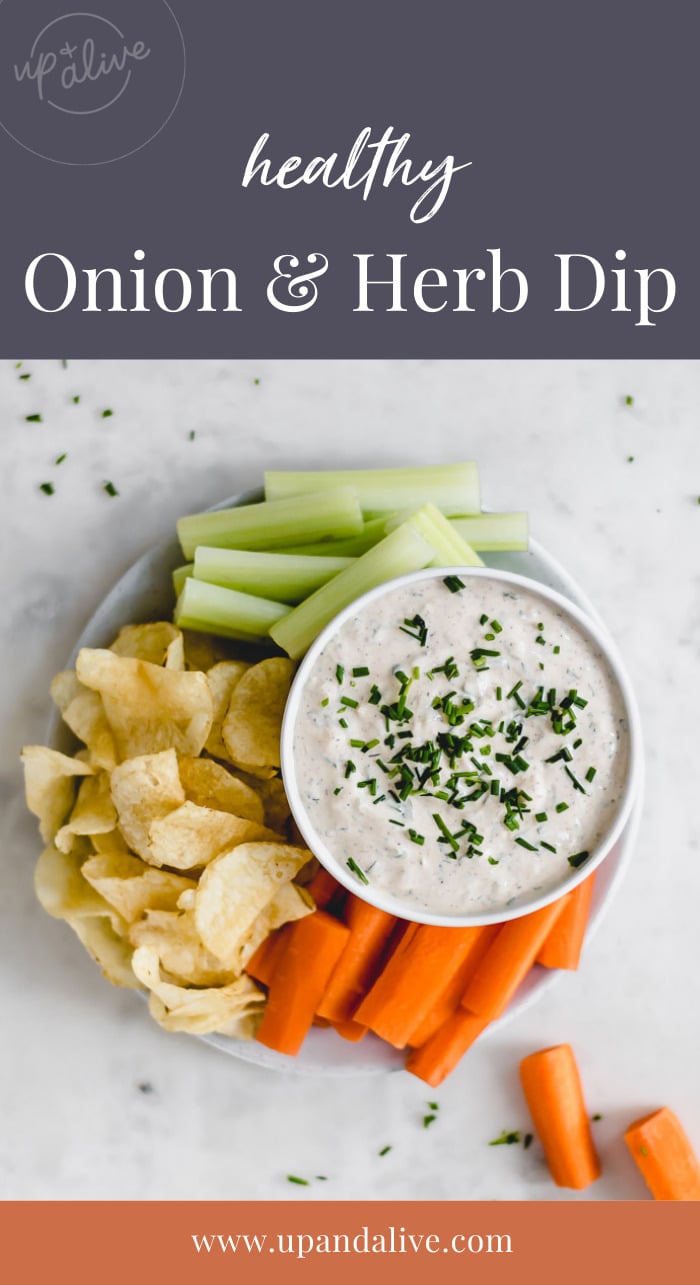 healthy onion dip