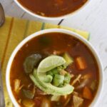 Mexican Inspired Chicken Soup